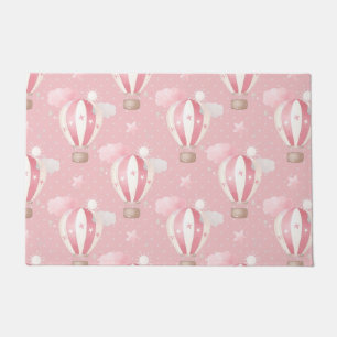 Pink Balloons Pattern Doormat