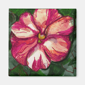 Pink Balsam Flower Magnet