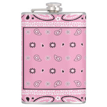 Pink Bandanna Paisley Country Hip Hop Cowboy