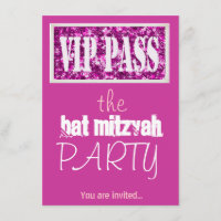 Pink Bar Mitzvah Bat Mitzvah VIP party