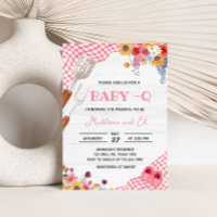 Pink Barbeque Baby Shower