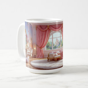 Pink Baroque Coffee Mug