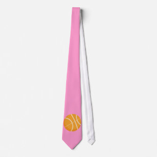 Pink Basketball Tie