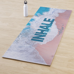 Pink Beach Bermuda Yoga Mat
