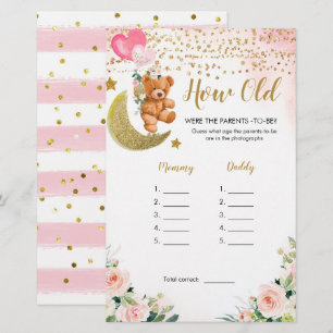 Pink Bearly Baby Shower How Old were The Parents