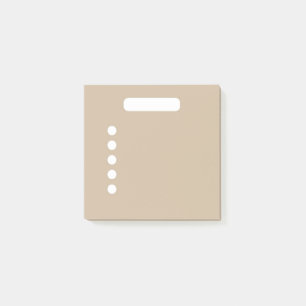 Pink Beige To-Do List Post-it Notes