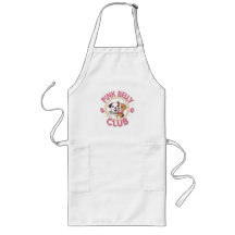 Pink Belly Club Duo Long Apron