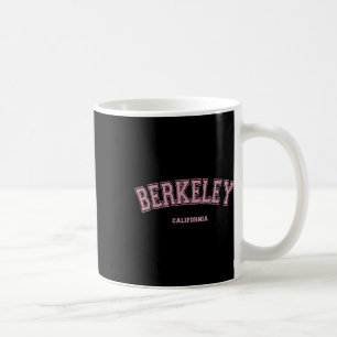 Pink Berkeley California Ca Varsity Style On Berke Coffee Mug