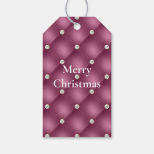 Pink Berry Purple Diamond Gift Tags