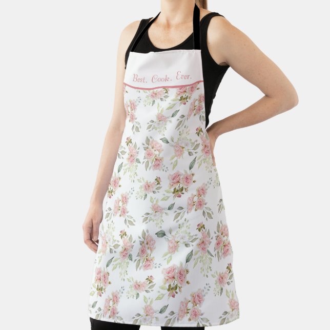 Pink Best Cook Ever  Apron (Insitu)
