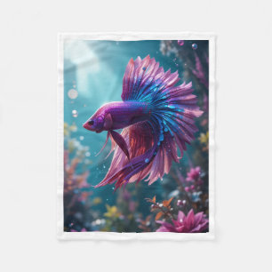 Pink Betta Fish Blanket