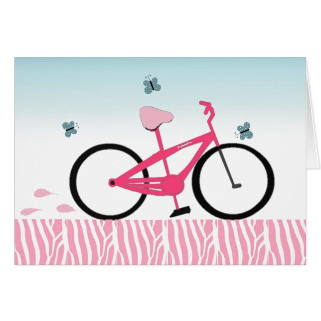 Pink Bicycle (Front Horizontal)
