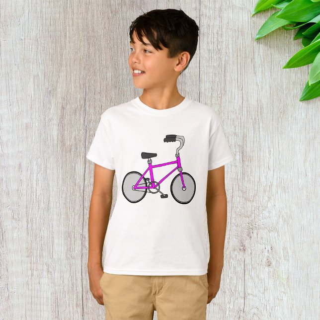 Pink Bicycle T-Shirt (Creator Uploaded)