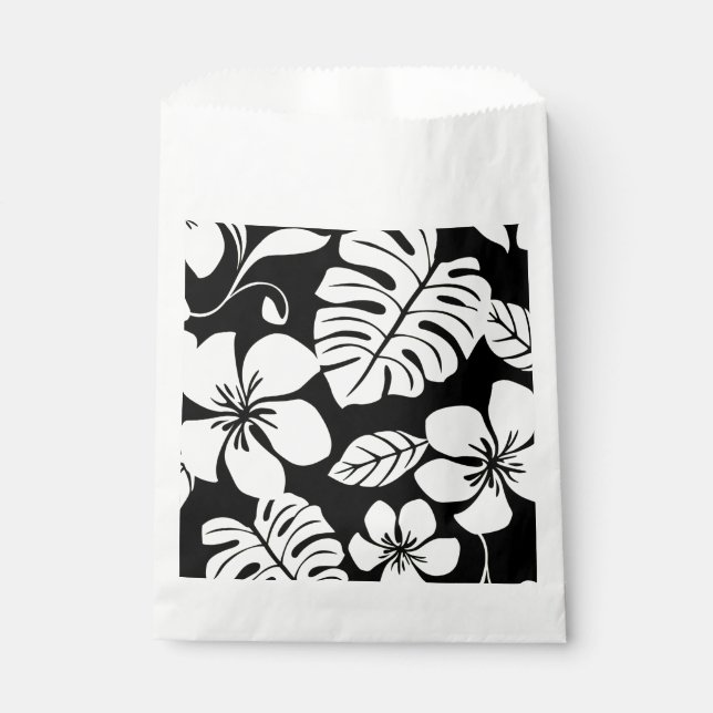 PINK BIKINI (BLACK) FAVOUR BAGS (Front)