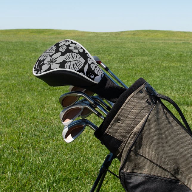 PINK BIKINI (BLACK/GRAY) GOLF HEAD COVER (In Situ)