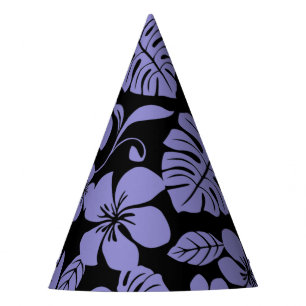 PINK BIKINI (BLACK/LAVENDER) PARTY HAT