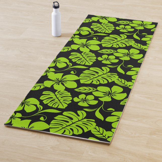 PINK BIKINI (BLACK/LIME) YOGA MAT (In Situ)