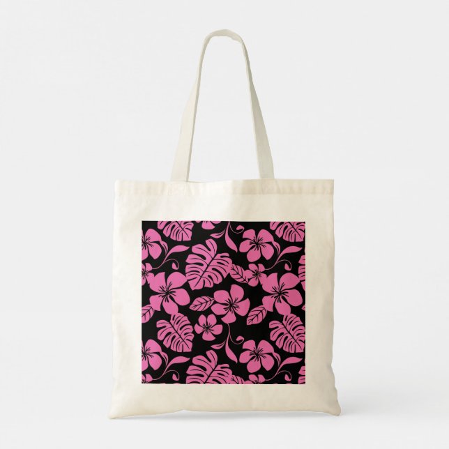 PINK BIKINI (BLACK/PINK) TOTE BAG (Back)