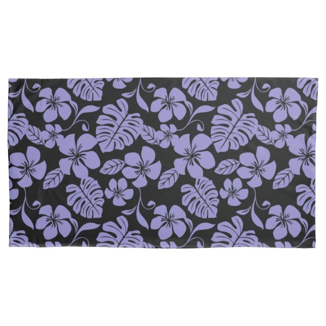 PINK BIKINI (BLACK/PURPLE) PILLOWCASE (Front-Left)