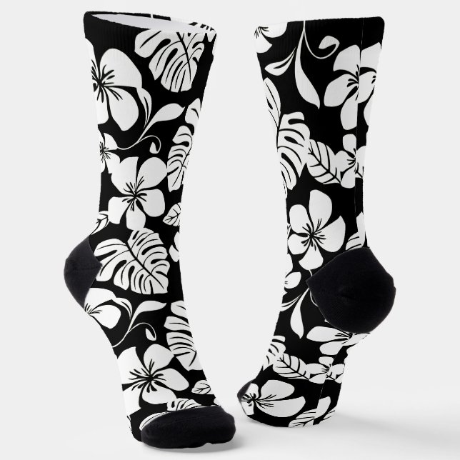 PINK BIKINI (BLACK) SOCKS (Angled)