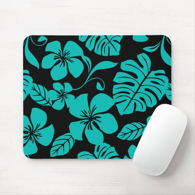 PINK BIKINI (BLACK/TEAL) MOUSE MAT (With Mouse)
