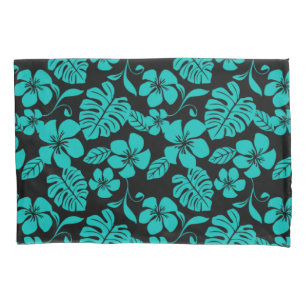 PINK BIKINI (BLACK/TEAL) PILLOWCASE