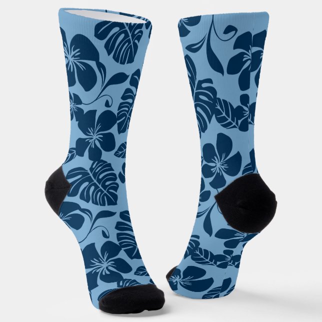 PINK BIKINI (BLUE x 2) Socks (Angled)