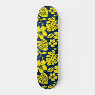 PINK BIKINI (BLUE/YELLOW) SKATEBOARD