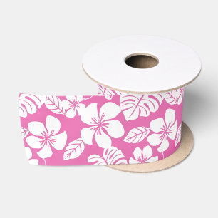 PINK BIKINI (FLAMINGO PINK) SATIN RIBBON