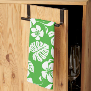 PINK BIKINI (GRASS GREEN) TEA TOWEL