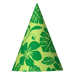 PINK BIKINI (GREEN x 2) Party Hat
