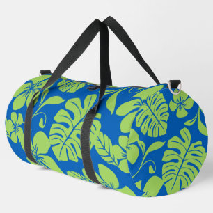 PINK BIKINI PATTERN IN BLUE/GREEN DUFFLE BAG