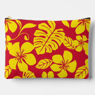 PINK BIKINI PATTERN IN RED/GOLD ACCESSORY POUCH