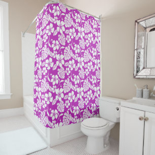 PINK BIKINI (RASPBERRY) SHOWER CURTAIN