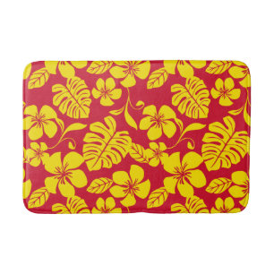 PINK BIKINI (RED/GOLD) BATH MAT