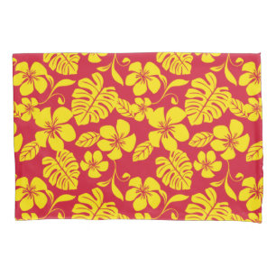 PINK BIKINI (RED/GOLD) PILLOWCASE