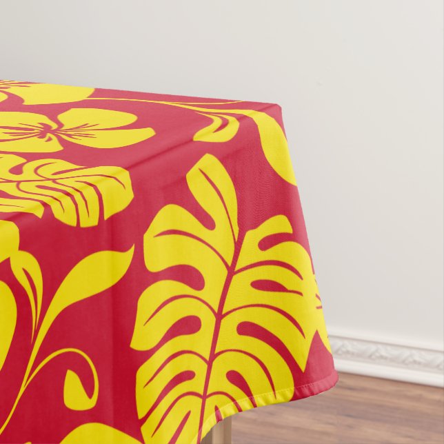 PINK BIKINI (RED/GOLD) Tablecloth (In Situ)