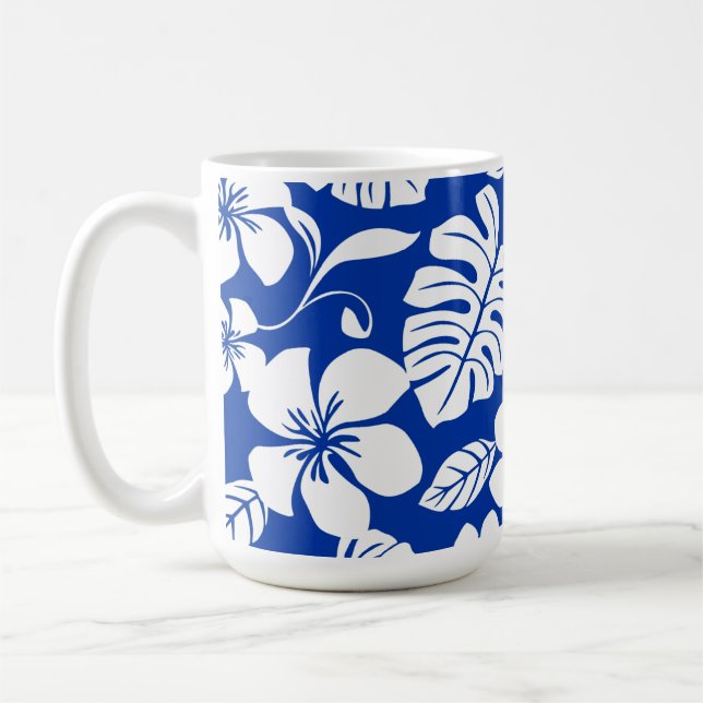 PINK BIKINI (ROYAL BLUE) COFFEE MUG (Left)