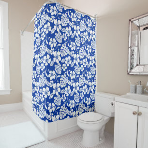 PINK BIKINI (ROYAL BLUE) Shower Curtain