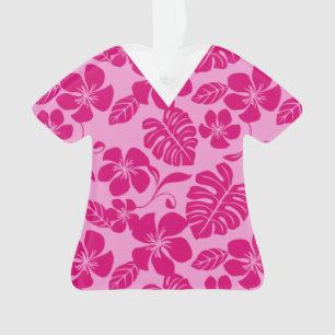 PINK BIKINI SCRUBS IN PINK x 2 Ornament