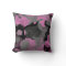 Pink Black and Grey abstract