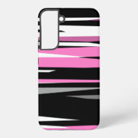 Pink Black and White