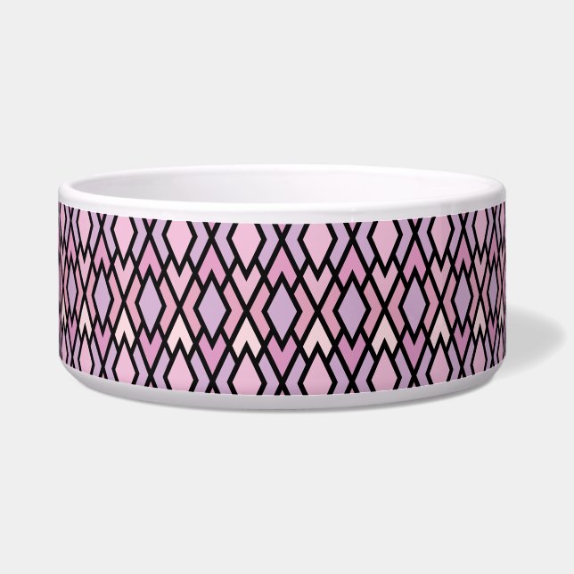Pink & Black Argyle (Front)