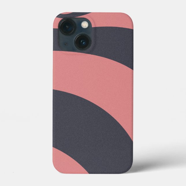 Pink & Black Artistic Abstract Fractal Art  Case-Mate iPhone Case (Back)