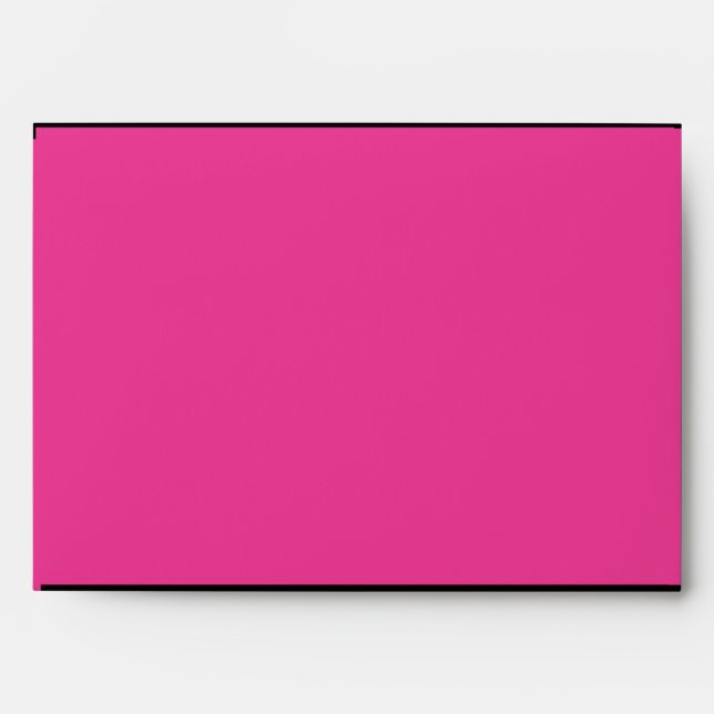Pink & Black elegant envelopes (Front)