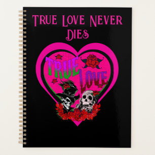Pink & Black Gothic Lovers True Love Custom Planner