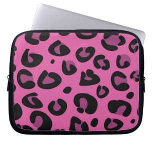 Pink Black Leopard Cheetah Print Protective Case