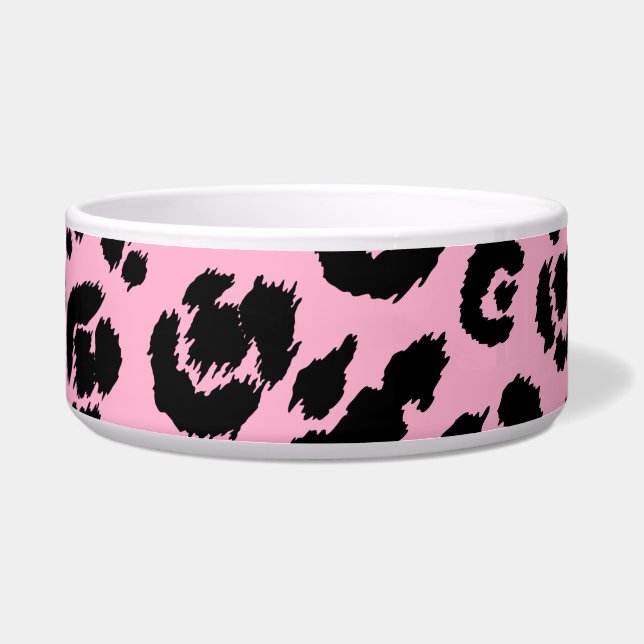 Pink Black Leopard Print (Front)