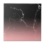 Pink & Black Marble Tile<br><div class="desc">Pink & Black Marble</div>