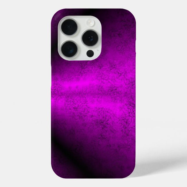 Pink Black Rainbow in Elephant Skin Leather Optik Case-Mate iPhone Case (Back)